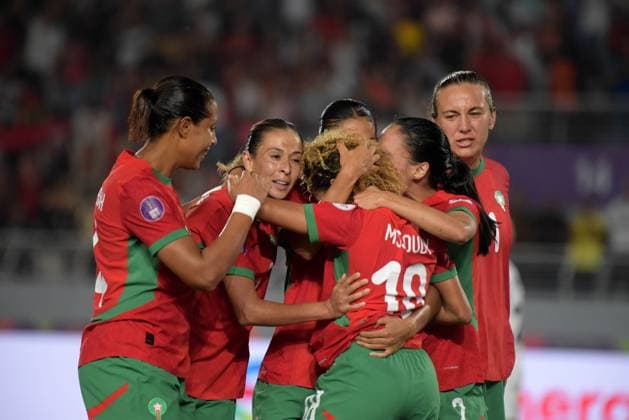 RABAT, MOROCCO - JULY 26: Morocco during the 2025 Women s Africa Cup of Nations (WAFCON) Finals match between Morocco and Nigeria at Stade Olympique de Rabat on July 26, 2025 in Rabat, Morocco. Photo by Mansa Ayoola Copyright: xx