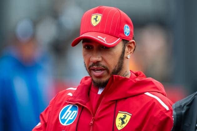 Lewis Hamilton Scuderia Ferrari HP, Great Britain, 44 at the drivers parade, BEL, Formula 1 World Championship, Moet Chandon Grand Prix of Belgium, Circuit de Spa Francorchamps, Race, 2025 season, 27 07 2025 BEL, Formula 1 World Championship, Moet Chandon Grand Prix of Belgium, Circuit de Spa Francorchamps, Race, 2025 season, 27 07 2025 Spa Francorchamps Copyright: xEibner-Pressefoto Memmlerx EP_MMR