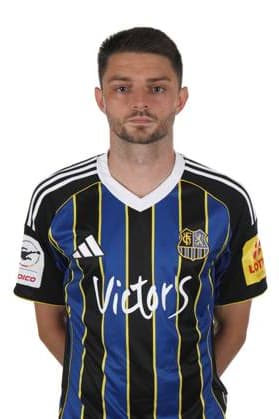 15.07.2025 - 3.Liga - 1.FC Saarbruecken - Fotoshooting - Fototermin - Fussball - Saison 2025 26 - SB - Foto-Termin des Drittligisten 1.FC Saarbrücken am 15.07.2025 , in Saarbrücken . Im Bild Maurice Multhaup (11, 1. FC Saarbruecken). Saarbrücken Ludwigspark Saarland Deutschland