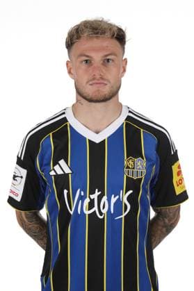 15.07.2025 - 3.Liga - 1.FC Saarbruecken - Fotoshooting - Fototermin - Fussball - Saison 2025 26 - SB - Foto-Termin des Drittligisten 1.FC Saarbrücken am 15.07.2025 , in Saarbrücken . Im Bild Philip Noah Fahrner (2, 1. FC Saarbruecken) . Saarbrücken Ludwigspark Saarland Deutschland