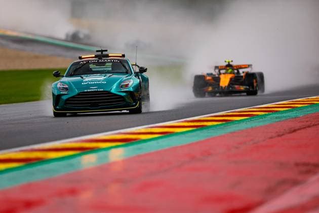 F1 - BELGIAN GRAND PRIX 2025 Safety car during the 2025 Formula 1 Belgian Grand Prix, 13th round of the 2025 FIA Formula One World Championship, WM, Weltmeisterschaft from July 25 to 27, 2025 on the Circuit de Spa-Francorchamps, in Stavelot, Belgium -  Copyright: xJavierxJimenezx