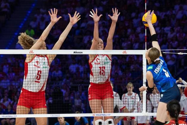 Volleyball, Women, Nations League, Poland - Japan