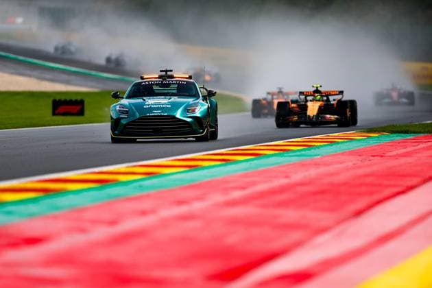 F1 - BELGIAN GRAND PRIX 2025 Safety car during the 2025 Formula 1 Belgian Grand Prix, 13th round of the 2025 FIA Formula One World Championship, WM, Weltmeisterschaft from July 25 to 27, 2025 on the Circuit de Spa-Francorchamps, in Stavelot, Belgium -  Copyright: xJavierxJimenezx