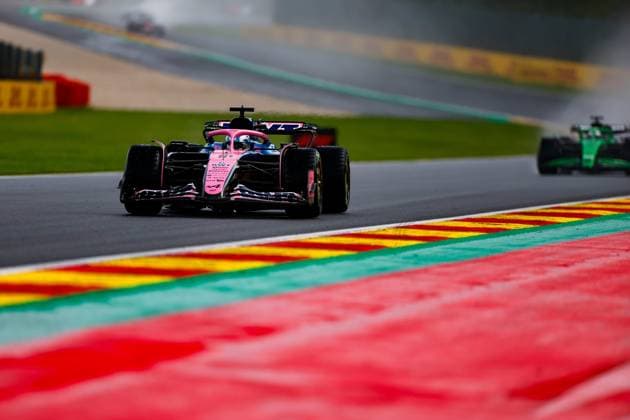 F1 - BELGIAN GRAND PRIX 2025 10 GASLY Pierre (fra), Alpine F1 Team A525, action during the 2025 Formula 1 Belgian Grand Prix, 13th round of the 2025 FIA Formula One World Championship, WM, Weltmeisterschaft from July 25 to 27, 2025 on the Circuit de Spa-Francorchamps, in Stavelot, Belgium -  Copyright: xJavierxJimenezx
