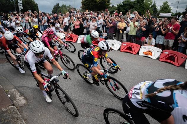 Tour de France Femmes PHOTOPQR OUEST FRANCE Kévin Guyot Ouest-France ; ; 27 07 2025 ; 27 juillet 2025 : Cyclisme. 2e étape du Tour de France Femmes. Départ depuis Brest pour arriver à Quimper ( Finistère Bretagne ). PHOTO : KEVIN GUYOT OUEST-FRANCE - 4th edition of the Women’s Tour de France France  Copyright: xPHOTOPQR OUESTxFRANCE MAXPPPxKévinxGuyotx xOuest-Francex 20250727OFR6911 20250727OFR6911