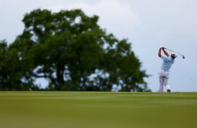 Jinichiro Kozuma of Japan. LIV Golf UK, Day Three, Golf, JCB Golf & Country Club, Uttoxeter, UK - 27 Jul 2025Uttoxeter JCB Golf & Country Club United Kingdom EDITORIAL USE ONLY No use with unauthorised audio, video, data, fixture lists, club league logos or live services. Online in-match use limited to 120 images, no video emulation. No use in betting, games or single club league player publications. Copyright: xJamesxMarsh Shutterstockx 15410873bk