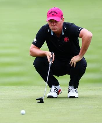 Caleb Surratt of USA. LIV Golf UK, Day Three, Golf, JCB Golf & Country Club, Uttoxeter, UK - 27 Jul 2025Uttoxeter JCB Golf & Country Club United Kingdom EDITORIAL USE ONLY No use with unauthorised audio, video, data, fixture lists, club league logos or live services. Online in-match use limited to 120 images, no video emulation. No use in betting, games or single club league player publications. Copyright: xJamesxMarsh Shutterstockx 15410873bd
