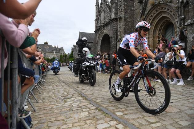 TOUR DE FRANCE DES FEMMES 2025 PHOTOPQR LE TELEGRAMME Nicolas Creach ; ; 27 07 2025 ; Cyclisme Saison 2025 27 juillet 2025 2 ème étape du tour de france femmes Brest - Quimper Le passage du peloton à Locronan Photos Nicolas Créach - 4th edition of the Women’s Tour de France France  Copyright: xPHOTOPQR LExTELEGRAMME MAXPPPxNicolasxCreachx 20250727TGB7122 20250727TGB7122