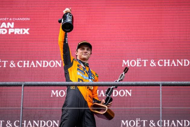Formula 1, Belgian GP at Spa-Francorchamps, winner Oscar Piastri