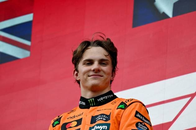 Formula 1 GP Spa Belgium Sunday, 27 07 2025 Oscar Piastri 81, McLaren Formula 1 Team on the podium Formula 1 GP Spa Belgium Sunday, 27 07 2025 Copyright: xBEAUTIFULxSPORTS Erlhofx