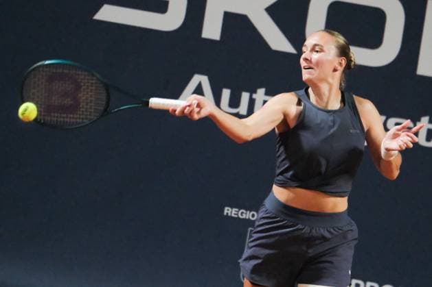 TENNIS - Internazionali di Tennis - 36° Palermo Ladies Open Anouk Koevermans in action against Francesca Jones during the 36th Palermo Ladies Open at Country Time Club during 36Â° Palermo Ladies Open, International Tennis match in Palermo, Italy, July 27 2025 Palermo Italy  Copyright: xIPAxSport ABACAx