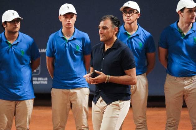 TENNIS - Internazionali di Tennis - 36° Palermo Ladies Open Edoardo Tamajo during the 36th Palermo Ladies Open at Country Time Club during 36Â° Palermo Ladies Open, International Tennis match in Palermo, Italy, July 27 2025 Palermo Italy  Copyright: xIPAxSport ABACAx