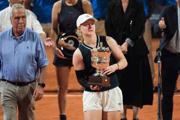 TENNIS - Internazionali di Tennis - 36° Palermo Ladies Open Finalist Award Ceremony, Francesca Jones (1st place) during the 36th Palermo Ladies Open at Country Time Club during 36Â° Palermo Ladies Open, International Tennis match in Palermo, Italy, July 27 2025 Palermo Italy  Copyright: xIPAxSport ABACAx