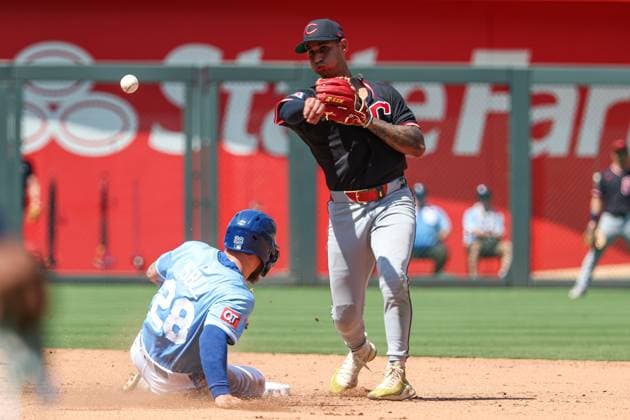 Baseball, MLB, Kansas City Royals - Cleveland Guardians