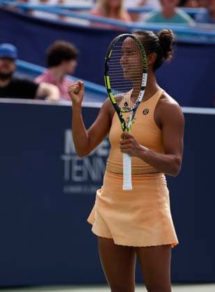 July 27, 2025: Leylah Fernandez celebrates winning the final match during the 2025 Mubadala Citi DC Open tennis tournament being played at Rock Creek Park Tennis Center in Washington, D.C. CSM District Of Columbia United States of America - ZUMAc04_ 20250727_zma_c04_185 Copyright: xJustinxCooperx