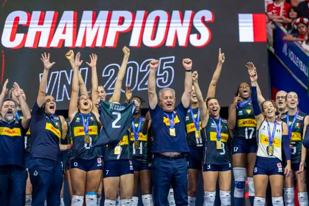 Volleyball, Women, Nations League, Winner Italy