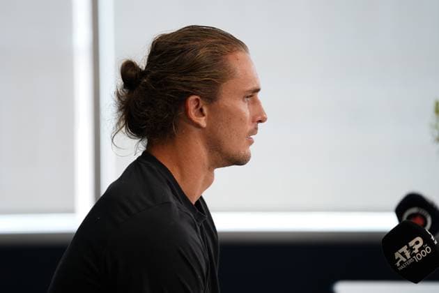 ATP, Tennis Herren Masters 1000 National Bank Open Toronto - Alexander Zverev press conference, PK, Pressekonferenz Alexander Zverev speaks during a press conference on day 2 of the ATP Masters 1000 National Bank Open at Sobeys Stadium. on July 27, 2025 in Toronto, Canada. (Photo by Leonardo Ramirez Eyepix Group) Copyright: xLeonardoxRamirez xEyepixxGroupx LR-27072025-01623