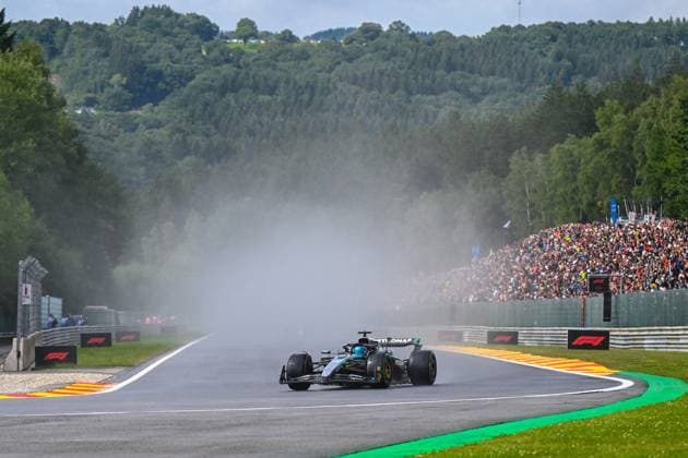 Formula 1 GP Spa Belgium Sunday, 27 07 2025 George Russell 63, Mercedes AMG Petronas F1 Team Formula 1 GP Spa Belgium Sunday, 27 07 2025 Copyright: xBEAUTIFULxSPORTS Erlhofx
