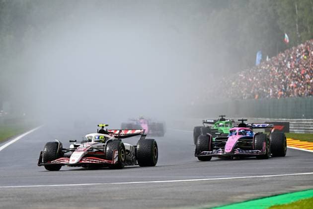 Formula 1 GP Spa Belgium Sunday, 27 07 2025 Oliver Bearman 87, MoneyGram Haas F1 Team and Pierre Gasly 10, BWT Alpine F1 Team Formula 1 GP Spa Belgium Sunday, 27 07 2025 Copyright: xBEAUTIFULxSPORTS Erlhofx