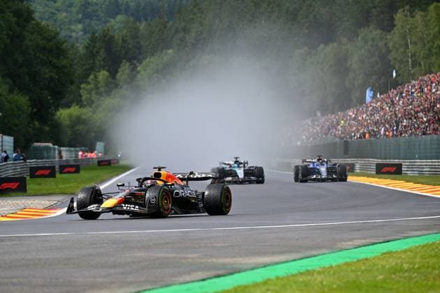 Formula 1 GP Spa Belgium Sunday, 27 07 2025 Max Verstappen 1, Oracle Red Bull Racing Formula 1 GP Spa Belgium Sunday, 27 07 2025 Copyright: xBEAUTIFULxSPORTS Erlhofx