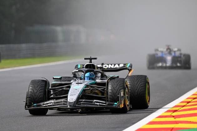 Formula 1 GP Spa Belgium Sunday, 27 07 2025 George Russell 63, Mercedes AMG Petronas F1 Team Formula 1 GP Spa Belgium Sunday, 27 07 2025 Copyright: xBEAUTIFULxSPORTS Erlhofx