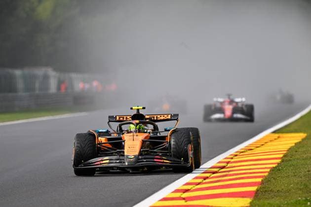 Formula 1 GP Spa Belgium Sunday, 27 07 2025 Lando Norris 4, McLaren Formula 1 Team Formula 1 GP Spa Belgium Sunday, 27 07 2025 Copyright: xBEAUTIFULxSPORTS Erlhofx