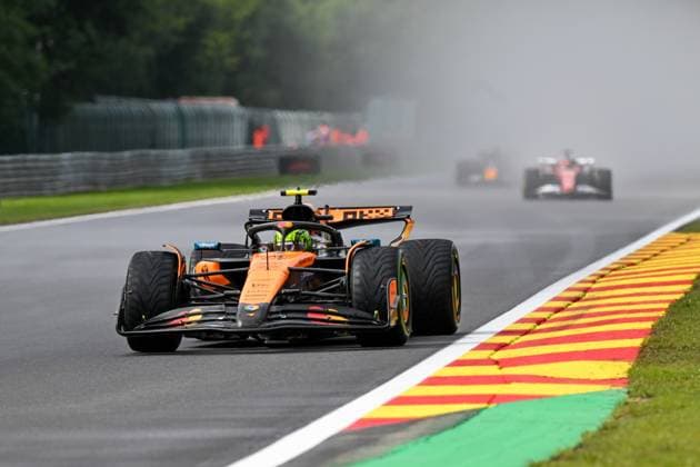 Formula 1 GP Spa Belgium Sunday, 27 07 2025 Lando Norris 4, McLaren Formula 1 Team Formula 1 GP Spa Belgium Sunday, 27 07 2025 Copyright: xBEAUTIFULxSPORTS Erlhofx