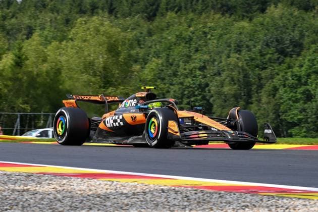 Formula 1 GP Spa Belgium Sunday, 27 07 2025 Lando Norris 4, McLaren Formula 1 Team Formula 1 GP Spa Belgium Sunday, 27 07 2025 Copyright: xBEAUTIFULxSPORTS Erlhofx