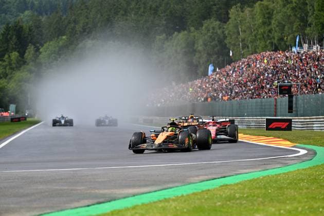 Formula 1 GP Spa Belgium Sunday, 27 07 2025 Lando Norris 4, McLaren Formula 1 Team Formula 1 GP Spa Belgium Sunday, 27 07 2025 Copyright: xBEAUTIFULxSPORTS Erlhofx