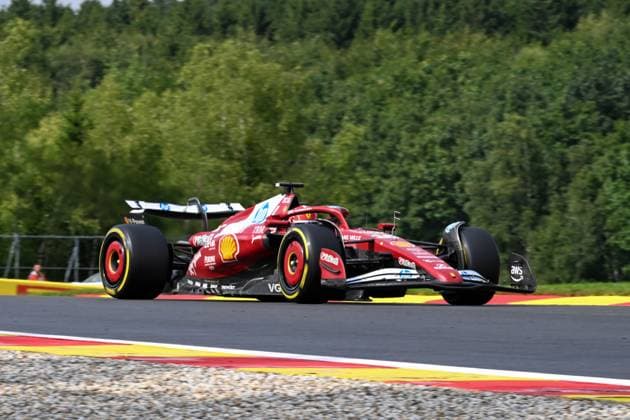 Formula 1 GP Spa Belgium Sunday, 27 07 2025 Charles Leclerc 16, Scuderia Ferrari Formula 1 GP Spa Belgium Sunday, 27 07 2025 Copyright: xBEAUTIFULxSPORTS Erlhofx