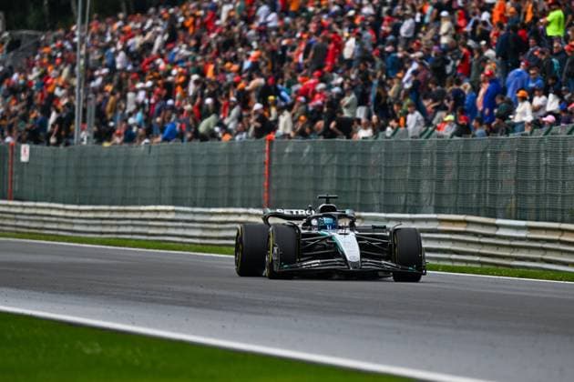 Formula 1 GP Spa Belgium Sunday, 27 07 2025 George Russell 63, Mercedes AMG Petronas F1 Team Formula 1 GP Spa Belgium Sunday, 27 07 2025 Copyright: xBEAUTIFULxSPORTS Erlhofx
