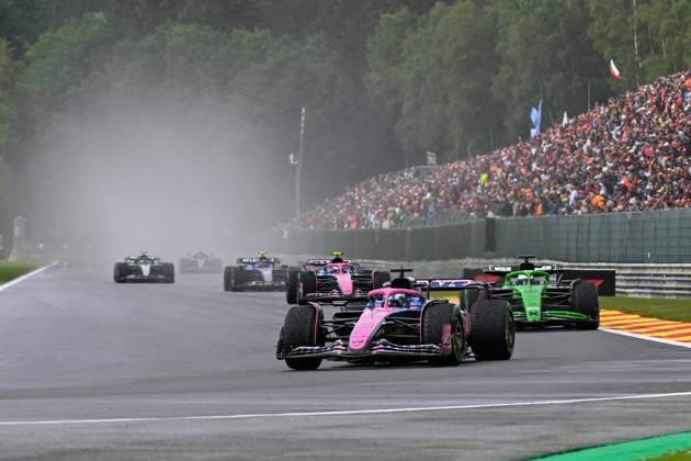 Formula 1 GP Spa Belgium Sunday, 27 07 2025 Pierre Gasly 10, BWT Alpine F1 Team Formula 1 GP Spa Belgium Sunday, 27 07 2025 Copyright: xBEAUTIFULxSPORTS Erlhofx