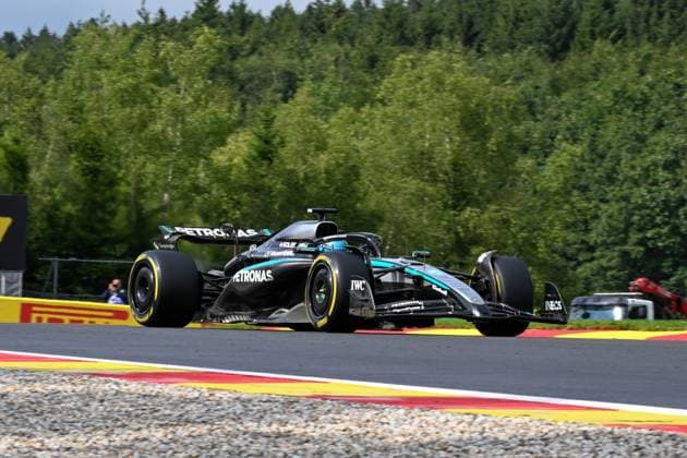 Formula 1 GP Spa Belgium Sunday, 27 07 2025 George Russell 63, Mercedes AMG Petronas F1 Team Formula 1 GP Spa Belgium Sunday, 27 07 2025 Copyright: xBEAUTIFULxSPORTS Erlhofx