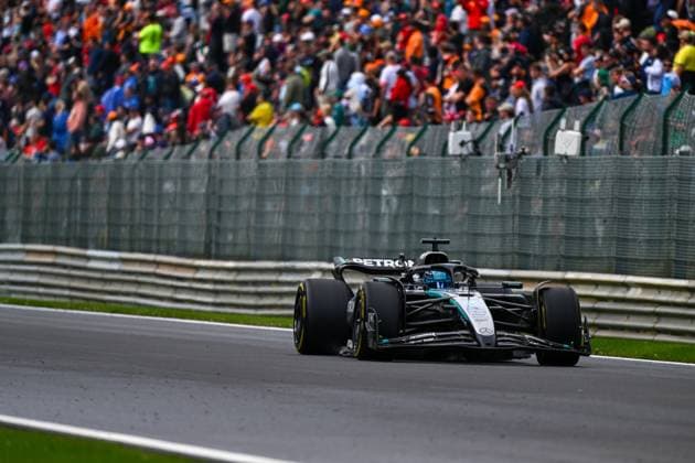 Formula 1 GP Spa Belgium Sunday, 27 07 2025 George Russell 63, Mercedes AMG Petronas F1 Team Formula 1 GP Spa Belgium Sunday, 27 07 2025 Copyright: xBEAUTIFULxSPORTS Erlhofx