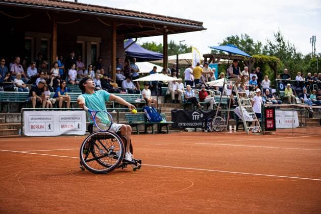 Zhenxu JI CHN Winner Men, 35 German Open Beate Loddenkemper Trophy 2025 Final day, Berlin, SV Zehlendorfer Wespen, 27 07 2025, Copyright: xClaudioxGärtnerx