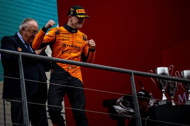 STAVELOT, BELGIUM: Alex Dunne, , at the 2025 Formula 1 Belgian Grand Prix at the Circuit de Spa-Francorchamps in Stavelot, Belgium.