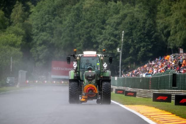 STAVELOT, BELGIUM: Belgian Grand Prix, racing for the Belgium team during the 2025 Formula 1 Belgian Grand Prix at the Circuit de Spa-Francorchamps in Stavelot, Belgium