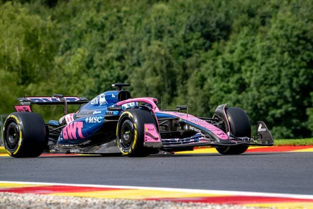 STAVELOT, BELGIUM: Pierre Gasly, racing for the Alpine team during the 2025 Formula 1 Belgian Grand Prix at the Circuit de Spa-Francorchamps in Stavelot, Belgium