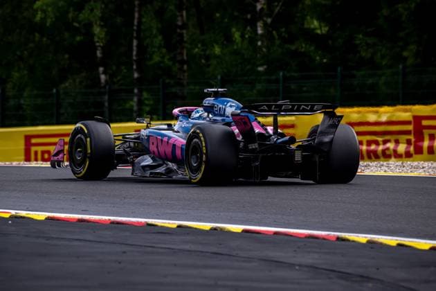 STAVELOT, BELGIUM: Pierre Gasly, racing for the Alpine team during the 2025 Formula 1 Belgian Grand Prix at the Circuit de Spa-Francorchamps in Stavelot, Belgium