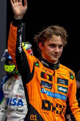 STAVELOT, BELGIUM: Oscar Piastri, racing for the McLaren F1 team during the 2025 Formula 1 Belgian Grand Prix at the Circuit de Spa-Francorchamps in Stavelot, Belgium