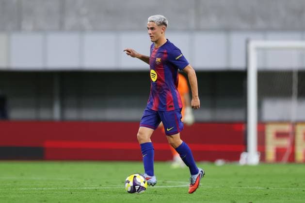 Gavi (Barcelona), JULY 27, 2025 - Football Soccer : Friendly match between Vissel Kobe 1-3 FC Barcelona, Barca at Noevir Stadium Kobe in Hyogo, Japan. Noxthirdxpartyxsales  aflo_298802343