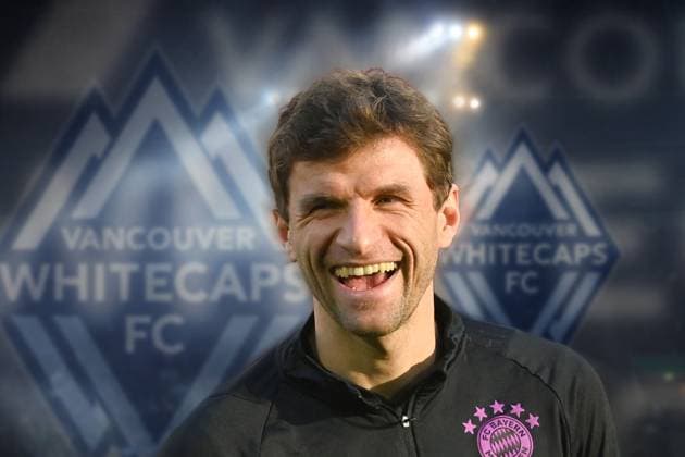 PHOTOMONTAGE Thomas MUELLER apparently moves to Canada Negotiations with the Vancouver Whitecaps are underway