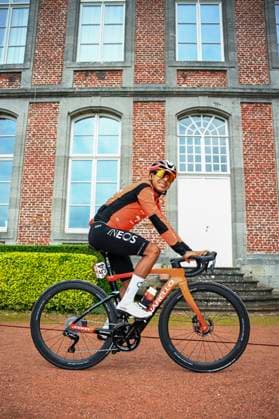 Tour de Wallonie 2025 Stage 3 ANTOING, BELGIUM - JULY 28 : Rivera Brandon Smith of INEOS Grenadiers before the start of the race during stage 3 of the 30th edition of Tour de Wallonie an UCI ProSeries 2.Pro cycling road race stage for Men Elite of 165.3 km with start in Estinnes and finish in Antoing on July 28, 2025 in Antoing, Belgium, 28 07 2025 ( Motordriver Pieter Van Herzele - Antoing Belgium  Copyright: xTomasxSiskx