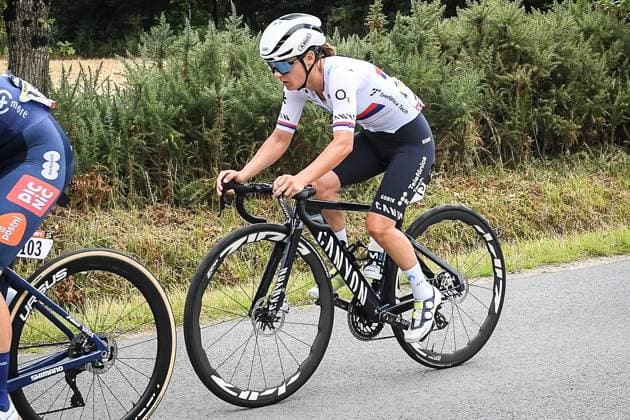 July 28, 2025, Bain-De-Bretagne, France, France: Jelena ERIC (Serbia) of MOVISTAR TEAM during the Tour de France 2025 Femmes, Cycling race Stage 3, Le Gacilly to Angers (163,5 Km) on July 28, 2022 in Bain-de-Bretagne, France. Bain-De-Bretagne France - ZUMAm308 20250728_zsp_m308_004 Copyright: xMatthieuxMirvillex