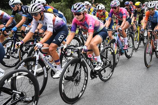 July 28, 2025, Bain-De-Bretagne, France, France: Eleonora GASPARRINI (Italy) of UAE TEAM ADQ and Neve BRADBURY (Australia) of Team CANYON-SRAM ZONDACRYPTO during the Tour de France 2025 Femmes, Cycling race Stage 3, Le Gacilly to Angers (163,5 Km) on July 28, 2022 in Bain-de-Bretagne, France. Bain-De-Bretagne France - ZUMAm308 20250728_zsp_m308_006 Copyright: xMatthieuxMirvillex