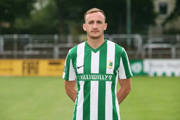Team presentation Chemie Leipzig Regionalliga Philipp Wendt 18, Chemie , BSG Chemie Leipzig Regionalliga Nordost, Porträttermin 2025 2026 , Leipzig, 26 07 2025, Alfred Kunze Sportpark, Fußball , For editorial use only Only editorial use