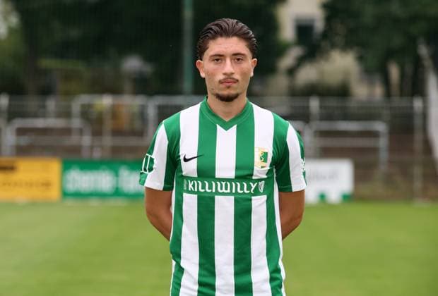 Team presentation Chemie Leipzig Regionalliga Valon Aliji 19, Chemie , BSG Chemie Leipzig Regionalliga Nordost, Porträttermin 2025 2026 , Leipzig, 26 07 2025, Alfred Kunze Sportpark, Fußball , For editorial use only Only editorial use