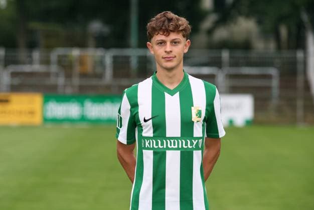 Team presentation Chemie Leipzig Regionalliga Fynn Seidel 10, Chemie , BSG Chemie Leipzig Regionalliga Nordost, Porträttermin 2025 2026 , Leipzig, 26 07 2025, Alfred Kunze Sportpark, Fußball , For editorial use only Only editorial use