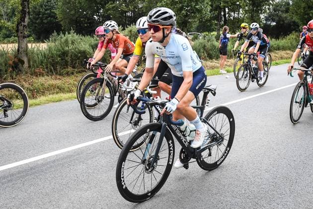 July 28, 2025, Bain-De-Bretagne, France, France: Karolina PEREKITKO (Poland) of Team WINSPACE ORANGE SEAL during the Tour de France 2025 Femmes, Cycling race Stage 3, Le Gacilly to Angers (163,5 Km) on July 28, 2022 in Bain-de-Bretagne, France. Bain-De-Bretagne France - ZUMAm308 20250728_zsp_m308_016 Copyright: xMatthieuxMirvillex