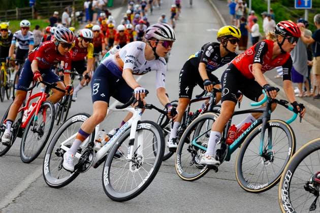 Tour de France Femmes 2025 - stage 3 Tour de France Femmes 2025 - 4th Edition - 3rd stage La Gacilly - Angers 163,5 Km - 28 07 2025 - Maeva Squiban (FRA - UAE Team ADQ) - photo Rafa Gomez SprintCyclingAgency 2025 Angers France  Copyright: xRafaxGomezx xSprintcyclingagencyx